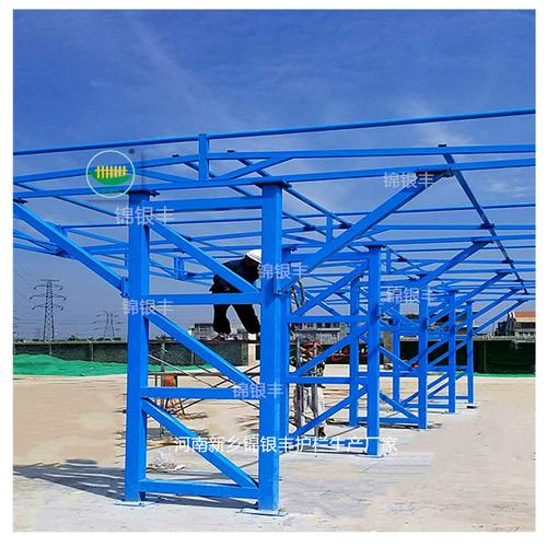 河南钢筋棚厂家组装型6×12m钢筋防护棚尺寸详解与选型指南