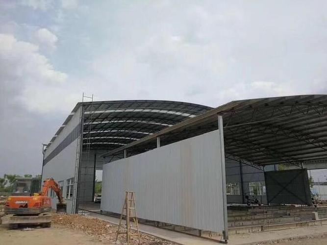 南京移动式料棚 工地钢筋笼、砂石料棚、水泥搅拌棚的首选解决方案